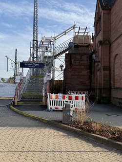 Bild des Treppenaufgangs